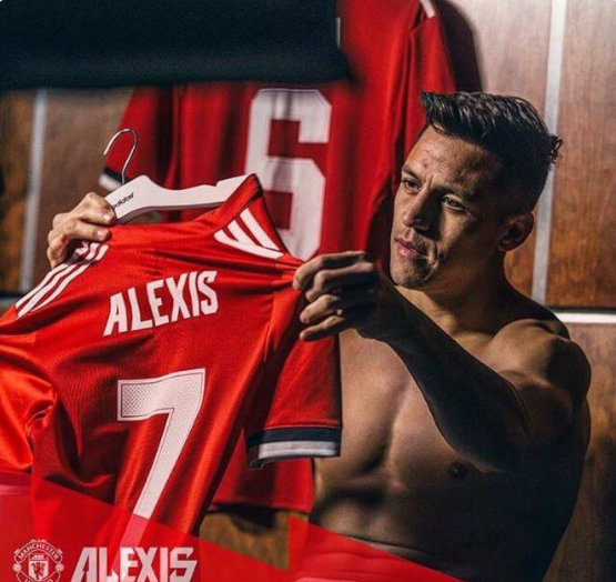 Alexis Sanchez → MU: Nomor 7, Gaji Rp 261 M / Musim